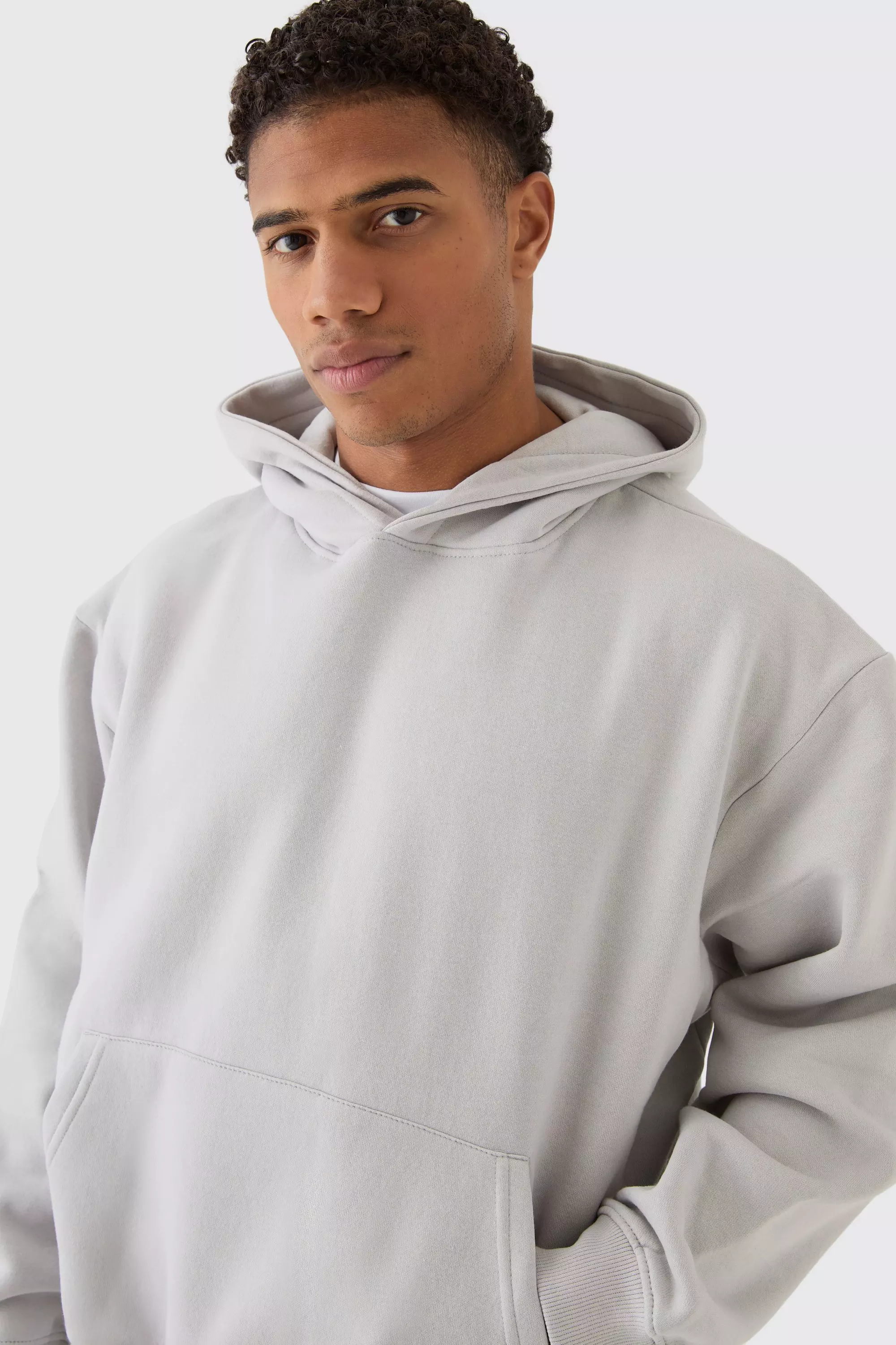 White store oversized hoodie